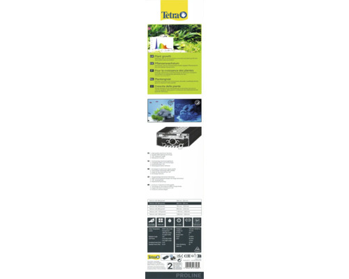 Détails du produit de la lampe d''aquarium Tetra Proline