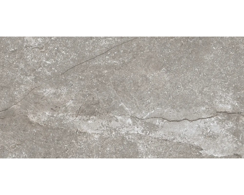 Carreau de sol avec décor en pierre