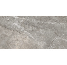 Carreau de grès cérame gris aspect marbre