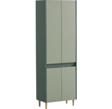 Hochschrank Möbelpartner Lovis BxHxT 56.9x170x33 cm waldgrün/pistazie