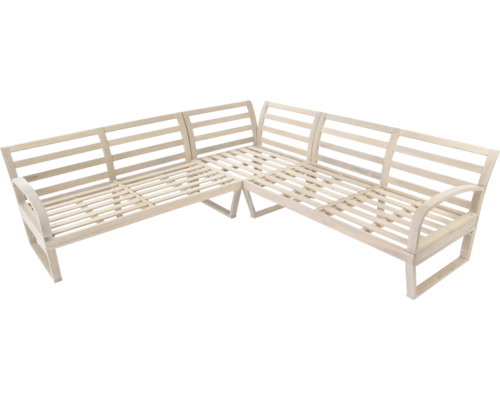 Salon d''angle en bois pour l''extérieur