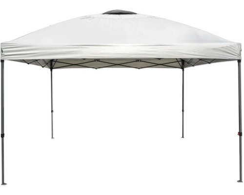 Tonnelle pliante avec armature métallique et toit en tissu