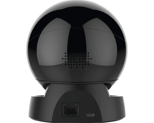 Schwarze Überwachungskamera