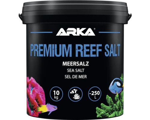 Meersalz MICROBE-LIFT Premium Reef Salt 10 kg Premium-Meersalz für optimale Korallenpflege in Meerwasseraquarien, schnell löslich, unterstützt langfristiges Korallenwachstum und Gesundheit