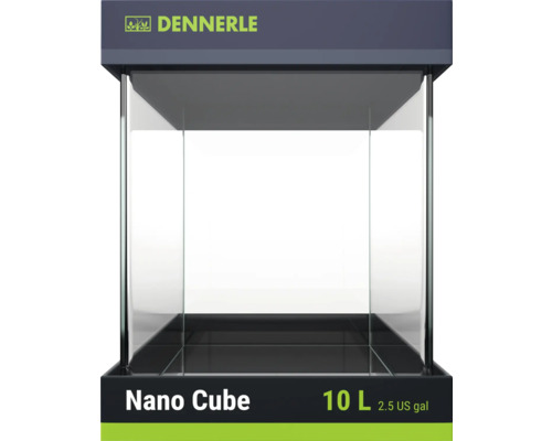 Aquarium Dennerle Nano Cube d''une capacité de 10 litres