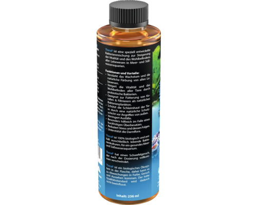Mélange de bactéries Thera P pour augmenter la vitalité des aquariums d''eau de mer et d''eau douce, 236 ml