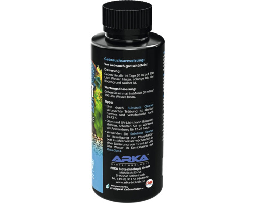 Nettoyant de substrat ARKA Biotechnologie pour le nettoyage des sols d''aquarium