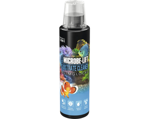 Microbe-Lift Mulmglocke Substrate Cleaner pour aquarium, portée d''environ 1100 litres