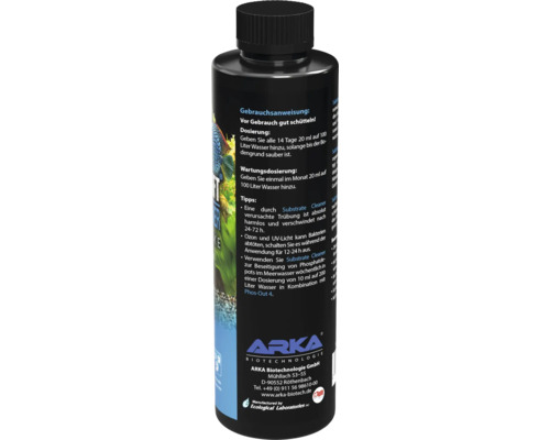 Bouteille de nettoyant de substrat ARKA pour aquariums