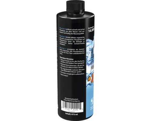 Phos-Out 4 éliminateur de phosphate dans une bouteille de 473 millilitres pour améliorer la qualité de l''eau dans l''aquarium