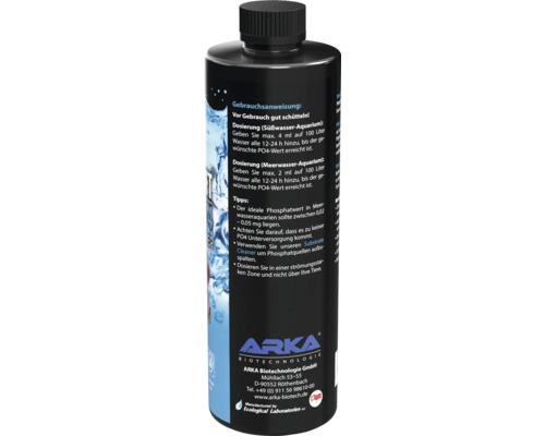ARKA Réducteur de phosphate pour réduire la teneur en phosphate dans les aquariums