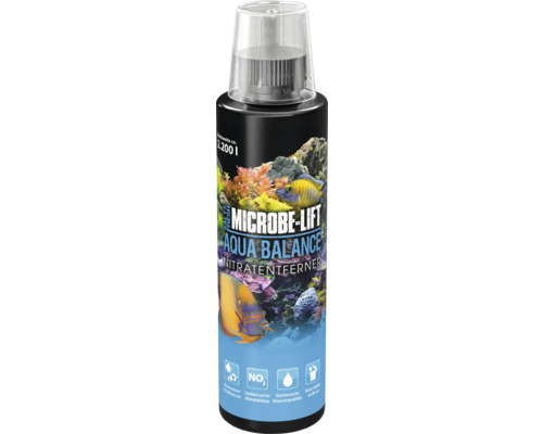 Anti-nitrates ARKA Microbe-Lift Aquarium Balancer 236 ml Microbe Lift Aqua Balance anti-nitrates pour aquariums d''environ 2200 litres