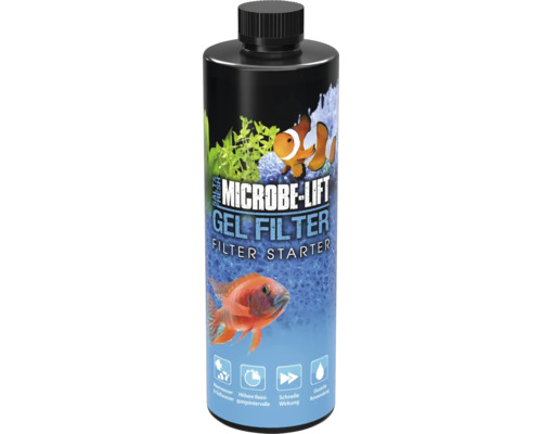 Microbe-Lift Gel Filter Starter de filtre en gel pour aquariums