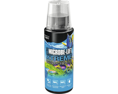 Préparateur d’eau ARKA Microbe-Lift XTreme 118 ml Microbe Lift Xtreme Conditionneur d''eau pour environ 1100 litres d''aquarium