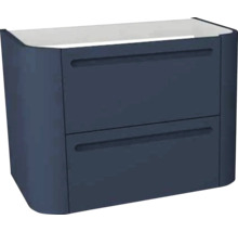 Waschtischunterschrank für Waschtischplatte Devo Gloria 2.0 BxHxT 70x50x42 cm perfect touch parisian blue glatt