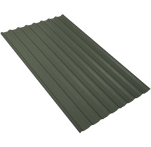 PRECIT Trapezplatte für Dach W20LR Nadelgrün RAL 6020 80mµ Shimoco Beschichtung Fix-Breite 1135 mm x Stärke 0,5 mm (Meterware ab 150 bis max. 900 cm)