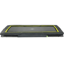 Trampoline de jardin rectangulaire avec revêtement de cadre