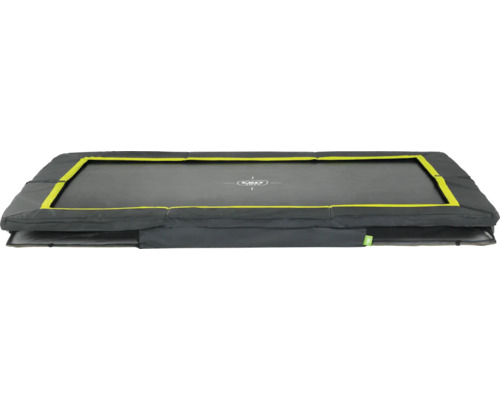 Trampoline de jardin rectangulaire avec revêtement de cadre
