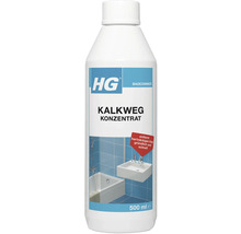 HG Nettoyant salle de bains anticalcaire concentré dans un flacon de 500 ml