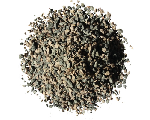 Nahaufnahme einer Anhäufung von Ziersplitt