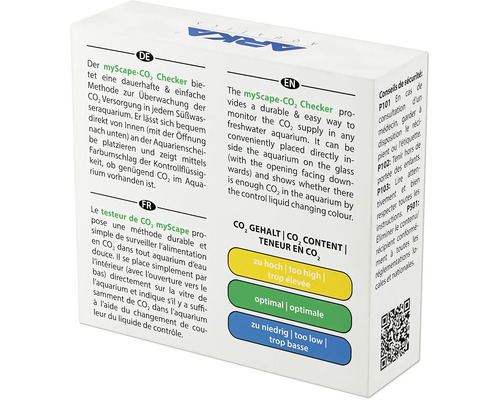 Emballage du contrôleur de CO2 pour surveiller le niveau de CO2 dans un aquarium d''eau douce