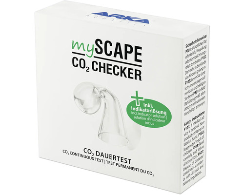 CO2 Test durable ARKA mySCAPE CO2 kit de contrôle avec solution indicatrice 15 ml Testeur de dioxyde de carbone MyScape avec solution indicatrice