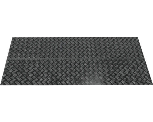 Aluminium-Riffelblech mit Verbindungsstück