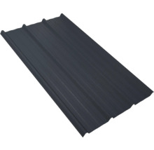 PRECIT Trapezplatte für Dach W45LR Anthrazitgrau RAL 7016 80mµ Shimoco Beschichtung Fix-Breite 1069 mm x Stärke 0,5 mm (Meterware ab 150 bis max. 900 cm)