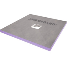 JACKOBOARD® Aqua befließbares Duschelement 1000 mm x 1000 mm x 40 mm Ablauf zentral
