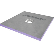 JACKOBOARD® Aqua befließbares Duschelement 1200 mm x 1200 mm x 40 mm Ablauf zentral
