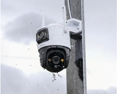 Caméra de surveillance extérieure IMOU sous la pluie