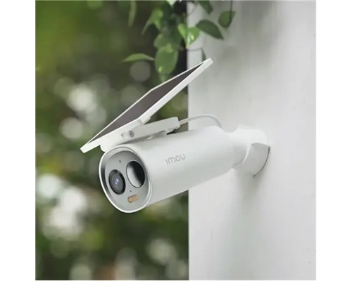 Caméra de surveillance Imou avec panneau solaire pour l''alimentation