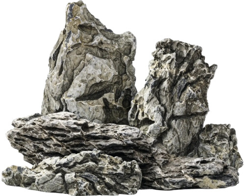 Roches décoratives pour aménagement d''aquarium