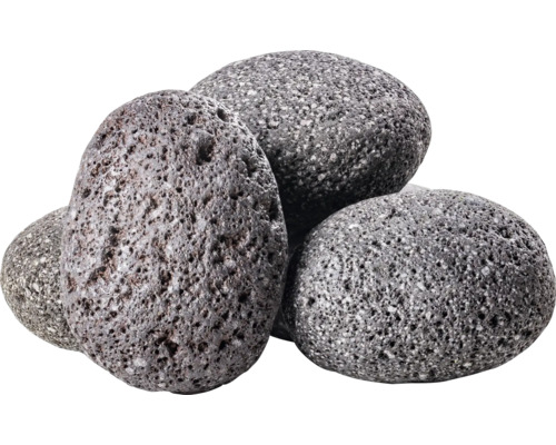 Aquariumdekoration-Set ARKA mySCAPE Lava Pebbles ca. 50 -70 mm 20 Kg Aquascaping