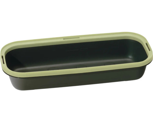 Bac de culture romberg BoQube bac de culture S Green Edition env. 28 x 5 x 12 cm Jardinière en plastique