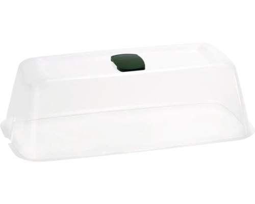 Mini-serre romberg BoQube capot de culture M Green Edition env. 37 x 12 x 19 cm Couvercle de culture en plastique avec curseur d''aération