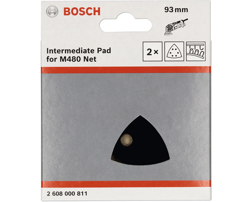 Bosch Logo. Zwischenlage für Schleifgitter M480, 93 mm, Zweierpack