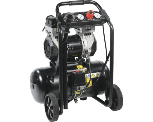 Fahrbarer Kolbenkompressor mit Druckregler und Manometer