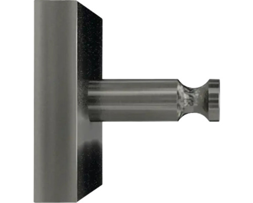 Patère métallique pour montage mural