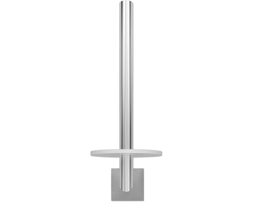 Porte-papier toilette en métal avec étagère