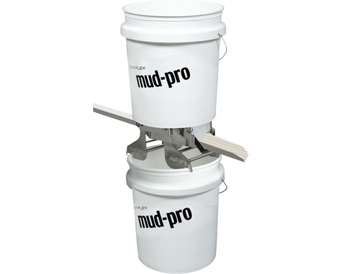 Outil à encoller Protektor MUD-PRO MP 2 PROTEKTOR composé d'un seau supérieur et d'un seau inférieur avec dispositif d'encollage