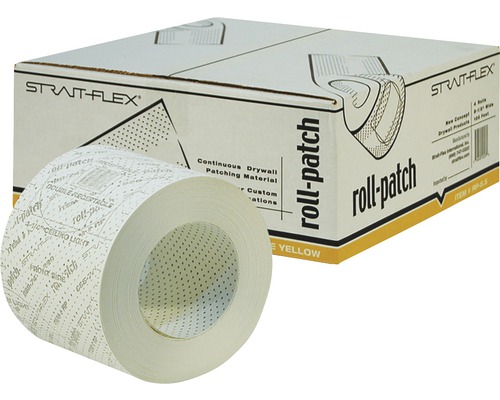 Bandes composites PROTEKTOR rouleau-patch flexible pour réparations de cloisons PVC 6,10 m x 140 mm