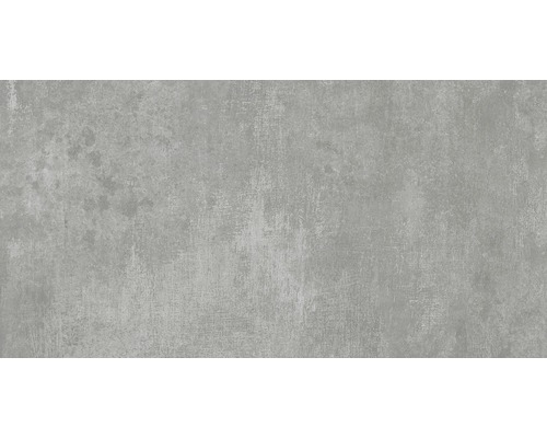 Feinsteinzeug Wand- und Bodenfliese Industrial Steel anpoliert 60 x 120 x 0,93 cm R10 A