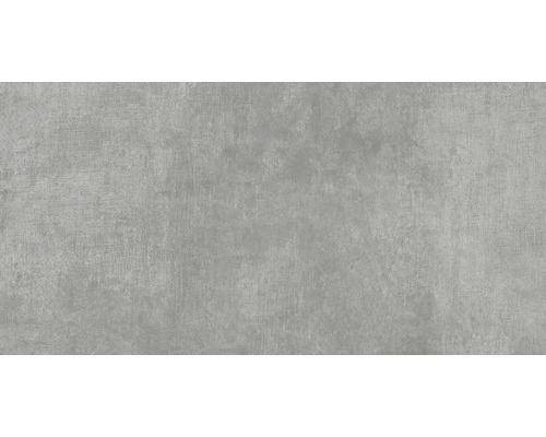 Carrelage sol et mur en grès cérame fin Industrial Steel semi-poli 80 x 160 x 0,97 cm R10 A