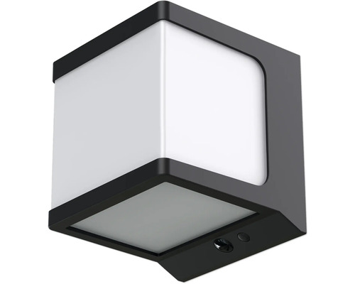 Kubische Wandleuchte für den Außenbereich