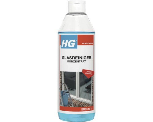 HG Nettoyant pour vitres concentré en flacon de 500 ml