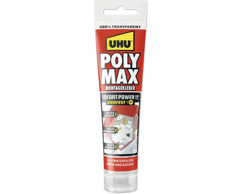 Colle de montage UHU POLY MAX Sofort Power 115 g