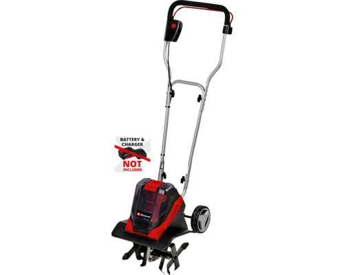 Motobineuse sans fil EINHELL Power-X-Change GE-CR 30 Li sans batterie ni chargeur ( 2x18 V ) Motobineuse sans fil avec manche en métal et dents rotatives