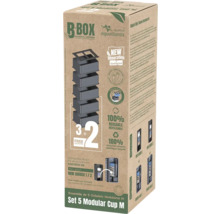 Aquatlantis B-Box Lot de 5 gobelets modulaires M