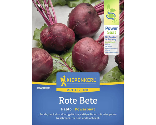 Betterave rouge Pablo F1 Kiepenkerl PowerSaat semences hybrides graines de légumes Semences de betterave rouge variété Pablo de Kiepenkerl